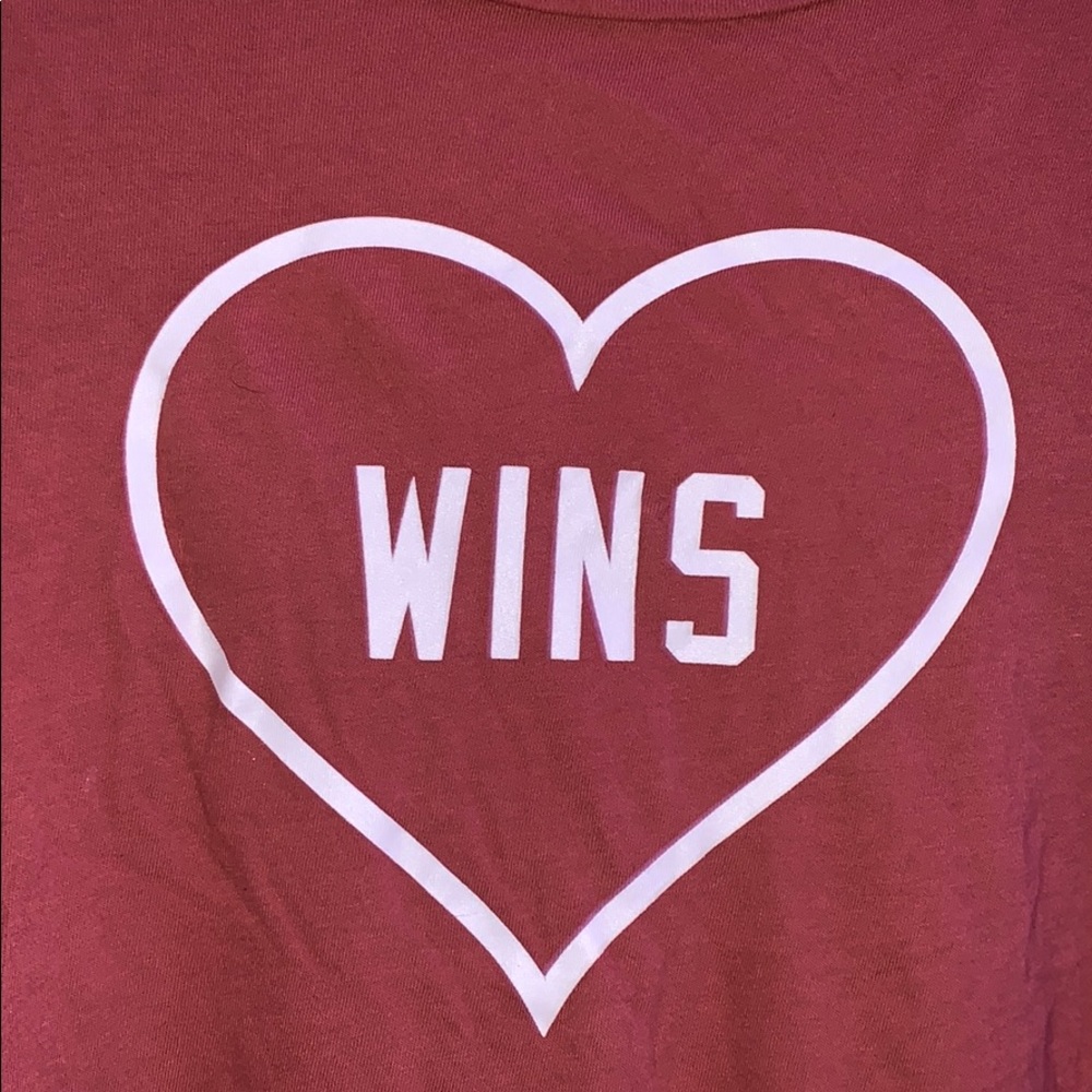 Cute Love Wins Orange Pink Short Sleeve Shirt